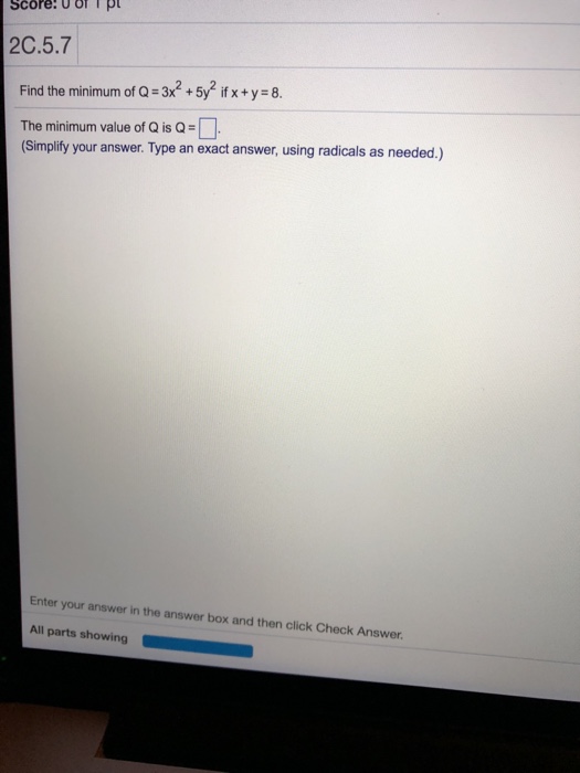 Solved Could someone please help me finish a few homework | Chegg.com