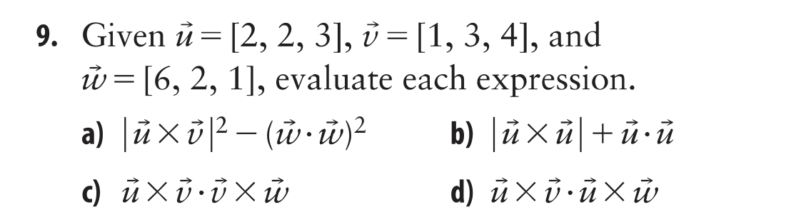 Solved 5 Find The Volume Of Each Parallelepiped Defined Chegg Com