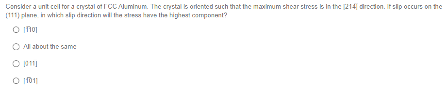 Solved Consider a unit cell for a crystal of FCC Aluminum. | Chegg.com