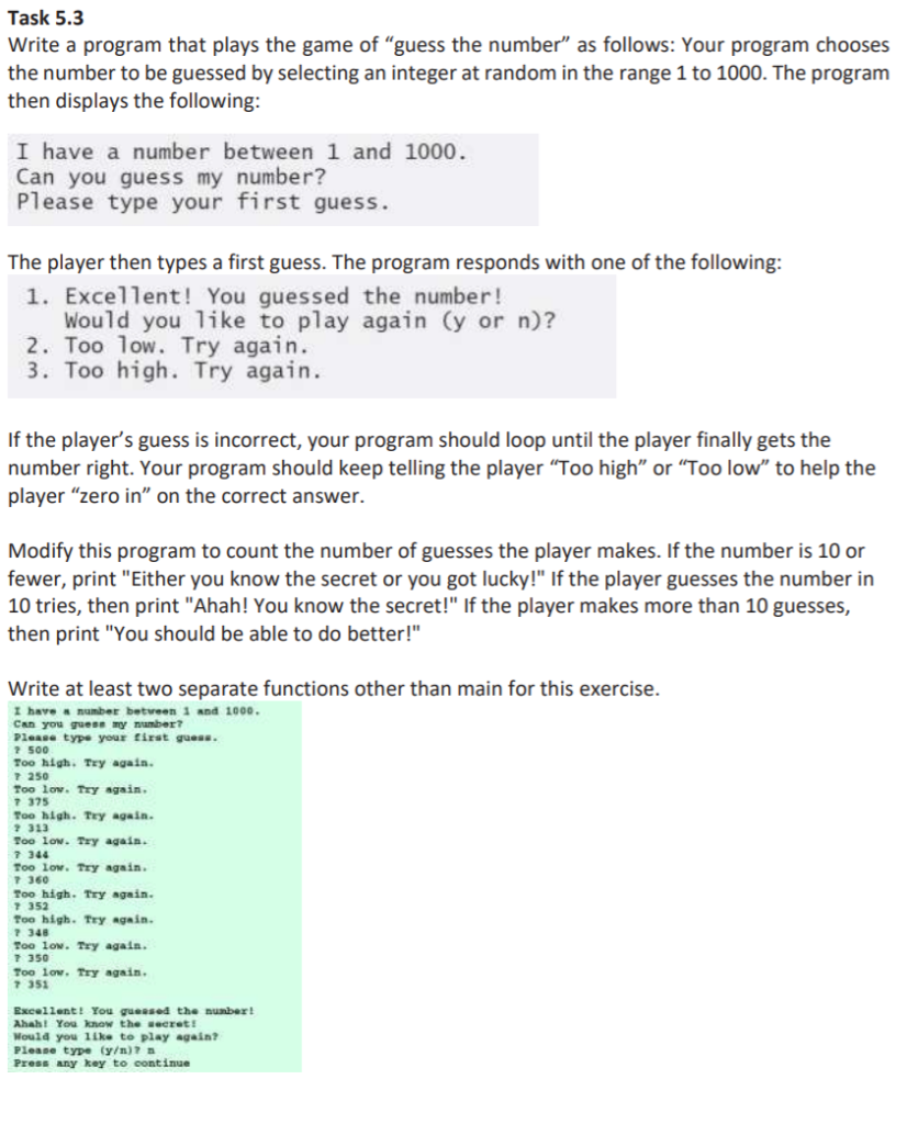 Solved Please write this program in C++, follow all | Chegg.com