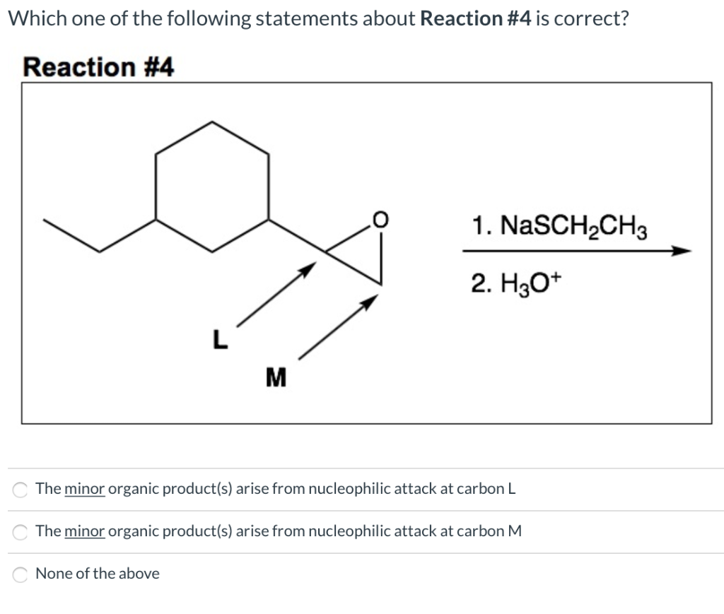 Solved which one of the following statements about Reaction | Chegg.com