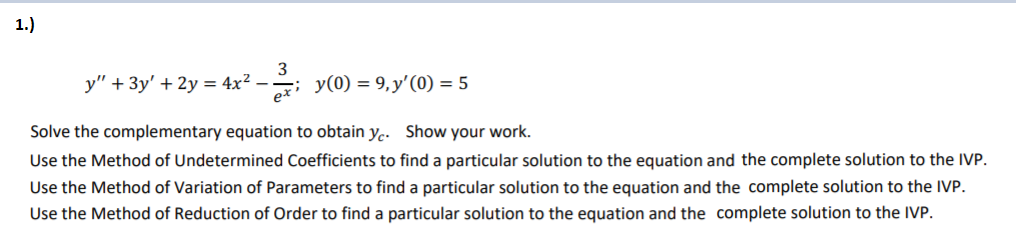 Solved Can you help me solve this problem step by step? | Chegg.com