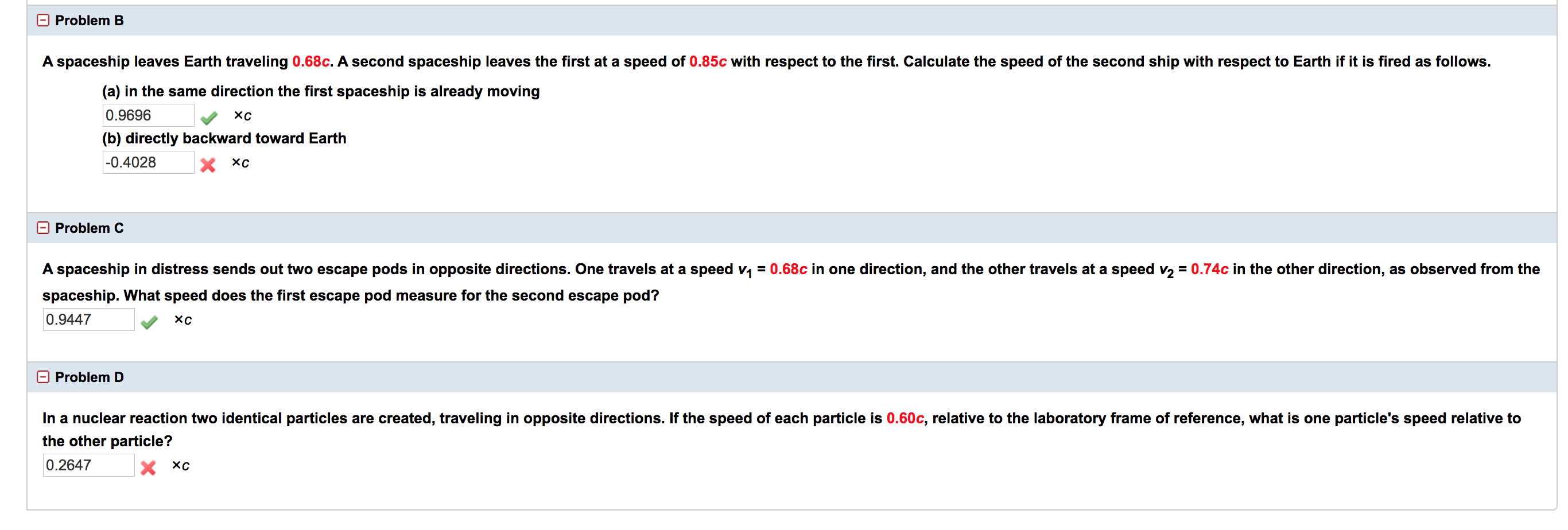 Solved I need help with the answers to the parts that I got | Chegg.com