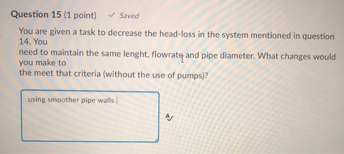 Solved Question 15 (1 point) Saved You are given a task to | Chegg.com