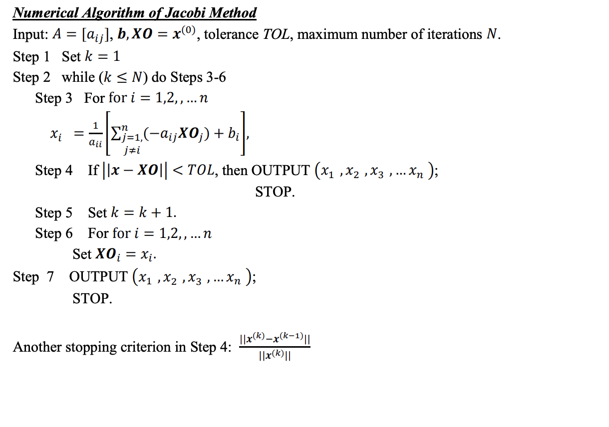 Solved Please Solve This Problem By Writing Matlab Code