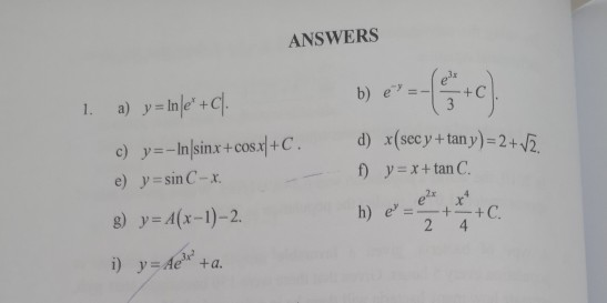 Solved Differential Equations Engineering Mathematics Ii Chegg Com