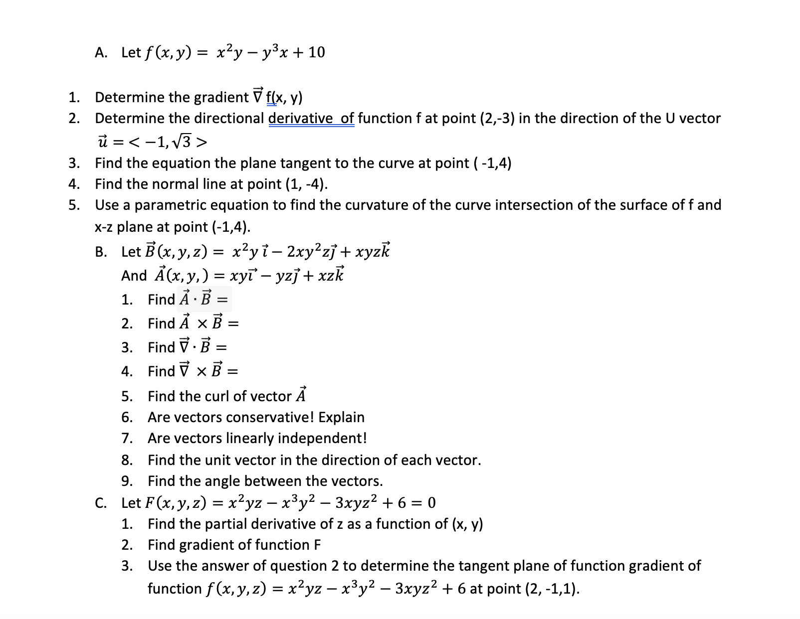 solved-a-let-f-x-y-x2y-y3x-10-1-determine-the-gradient-chegg