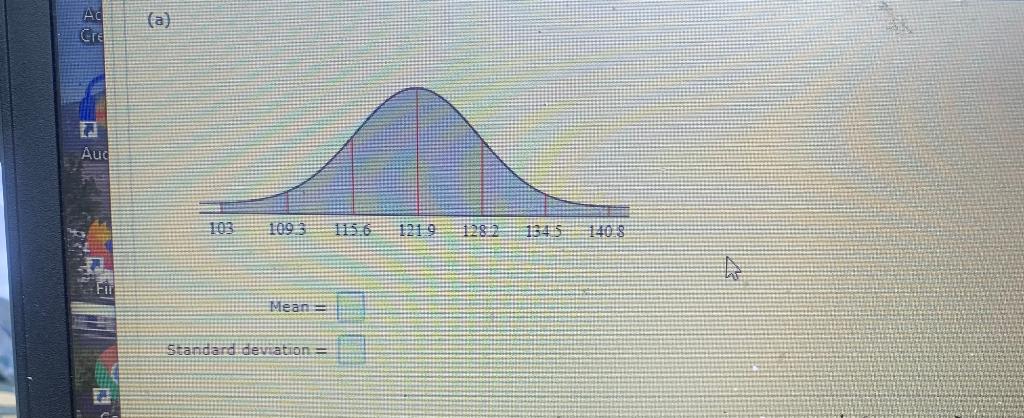 Solved In the distributions shown, state the mean and | Chegg.com