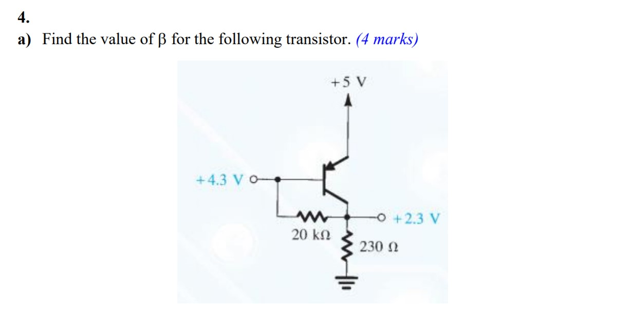 Solved 4 A Find The Value Of Ss For The Following Transi Chegg Com