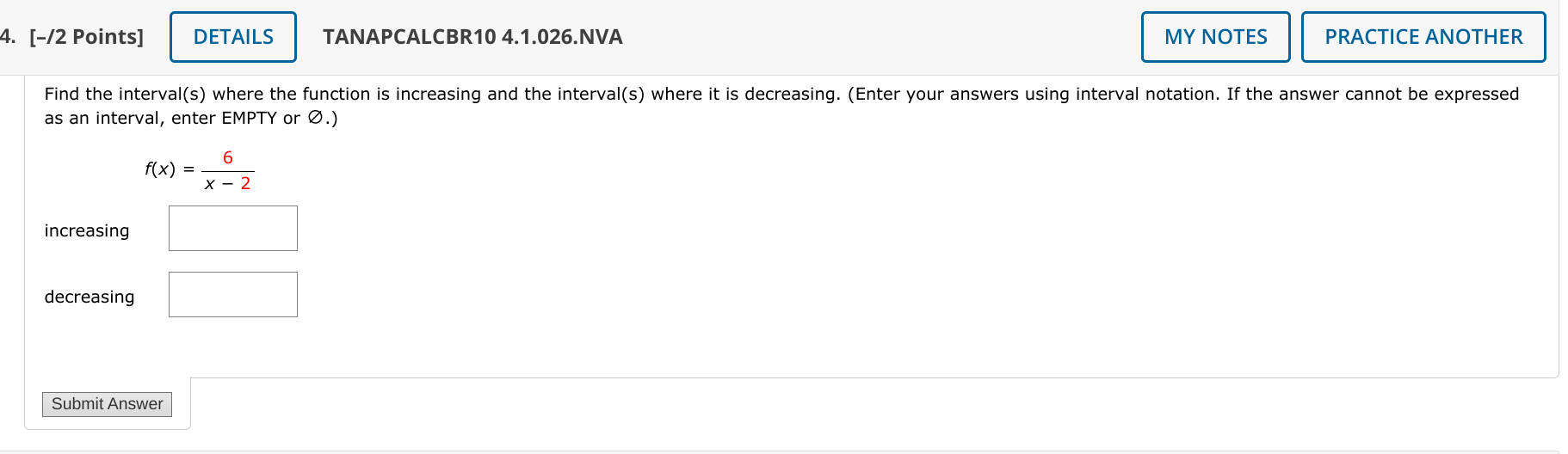 Solved Find the interval(s) where the function is increasing | Chegg.com