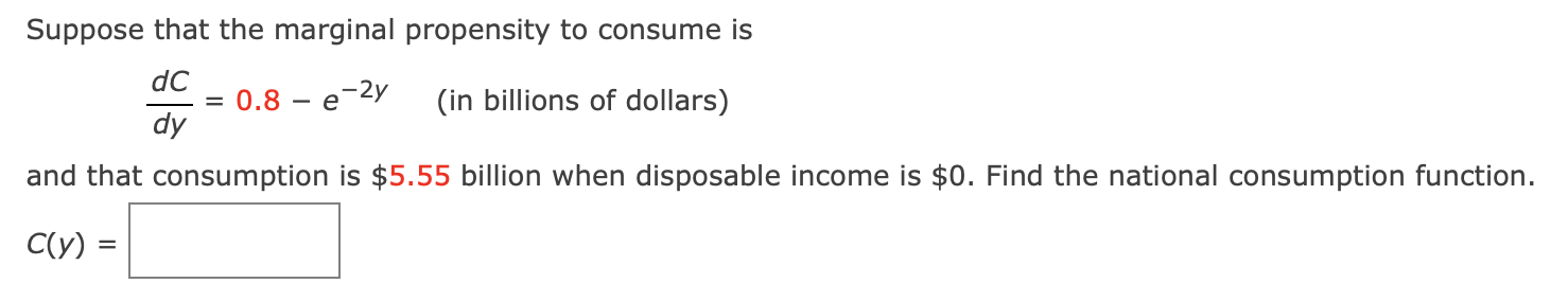 Solved Suppose That The Marginal Propensity To Consume Is | Chegg.com