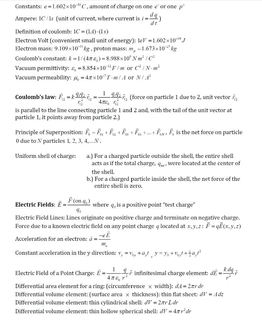 Solved 3 10 Pts Four Infinite Sheets Of Uniform Charge Chegg Com