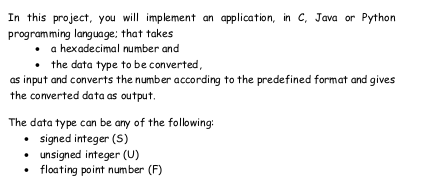 In this project, you will implement an application, | Chegg.com