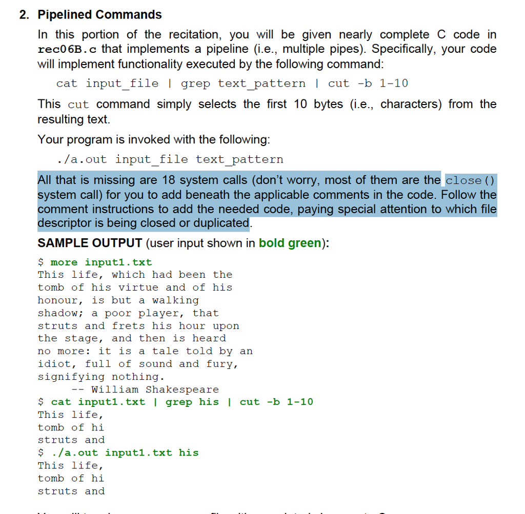 can someone it asap the code is /* * usage: | Chegg.com
