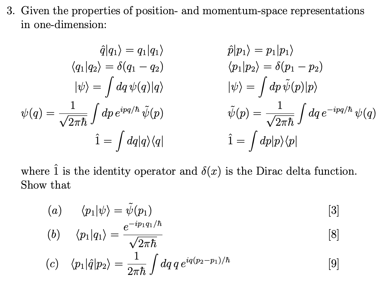 Solved 3. Given the properties of position- and | Chegg.com