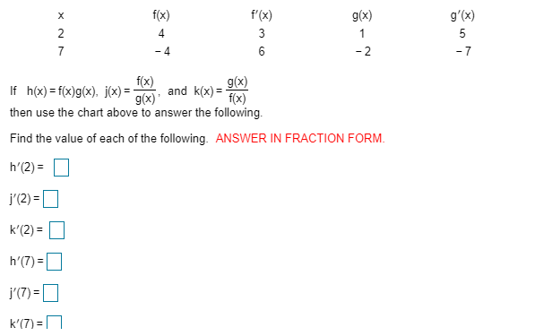 Solved Mo If H X F X G X J X And K X Then Us Chegg Com