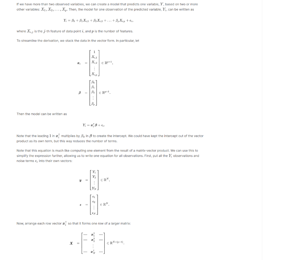 If we have more than two observed variables, we can | Chegg.com