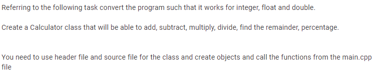 Solved Referring to the following task convert the program | Chegg.com