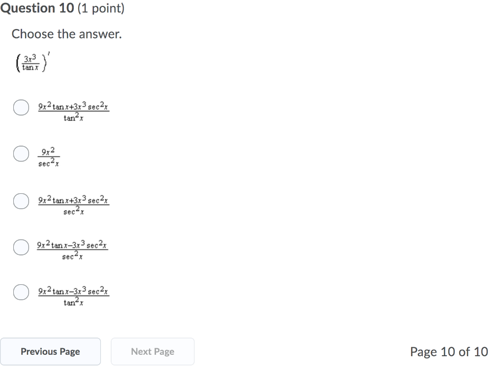 Solved Question 1 (1 point) Choose the answer. Ο Ο Ο Ο Ο | Chegg.com