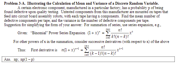 Solved Problem 3-4. Illustrating the Calculation of Mean and | Chegg.com