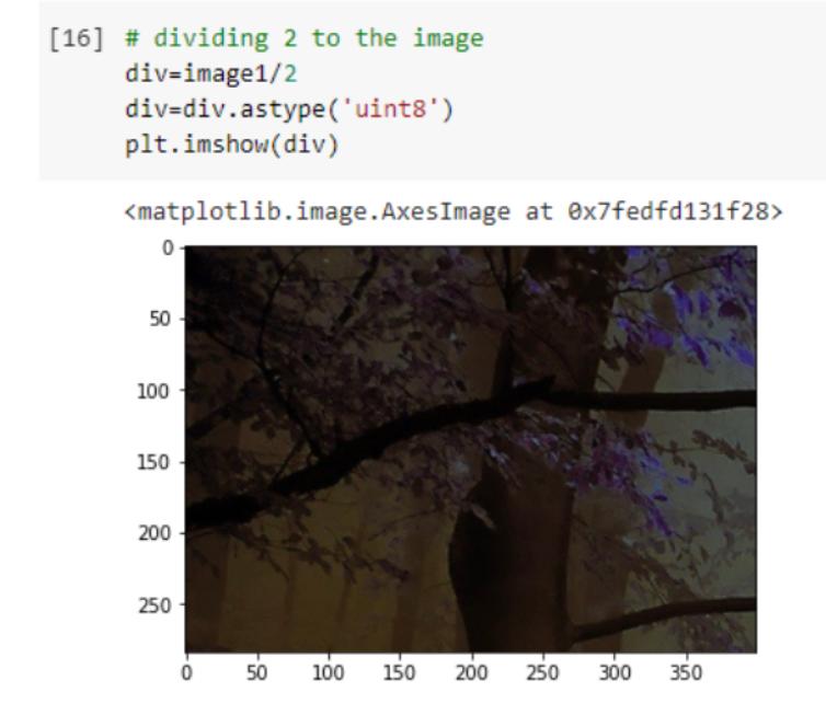 Solved Arithmetic operations by Python What is the | Chegg.com