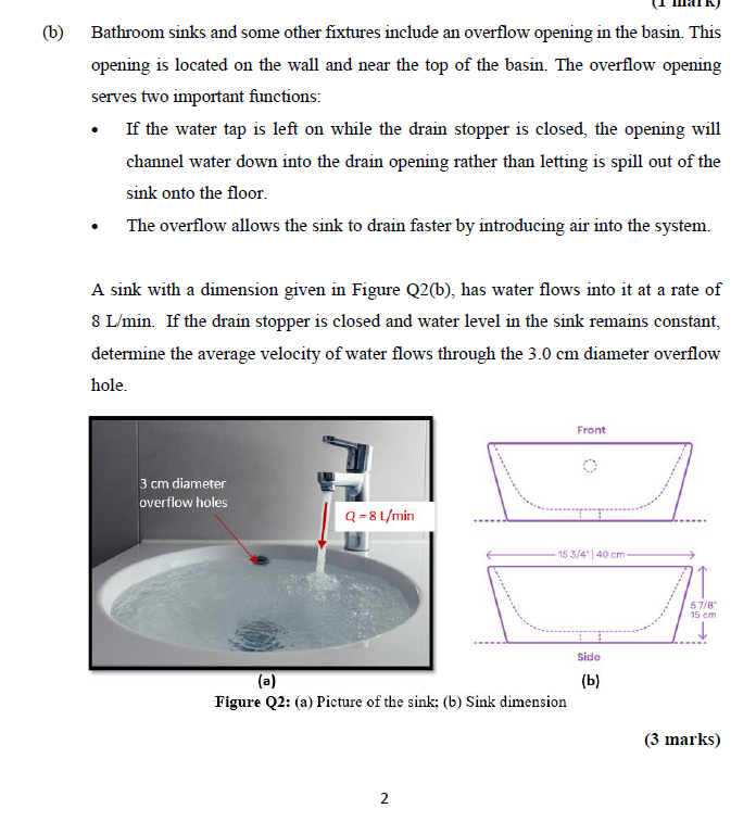 Solved 6 Bathroom Sinks And Some Other Fixtures Include An Chegg Com   PhpP2NvXG