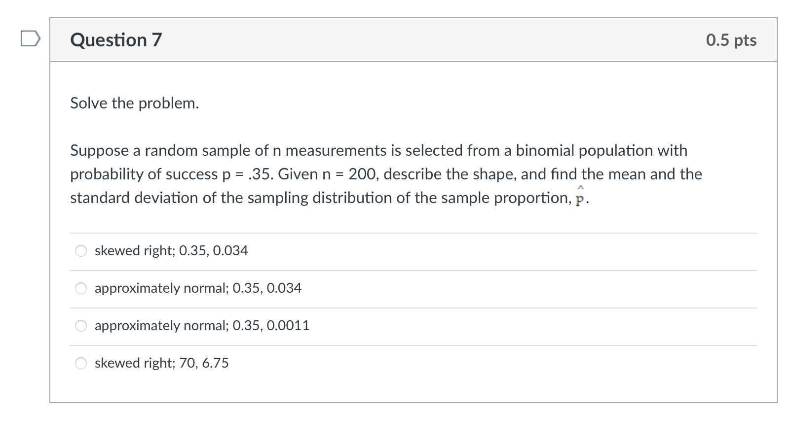 Solved Solve The Problem. Suppose A Random Sample Of N | Chegg.com