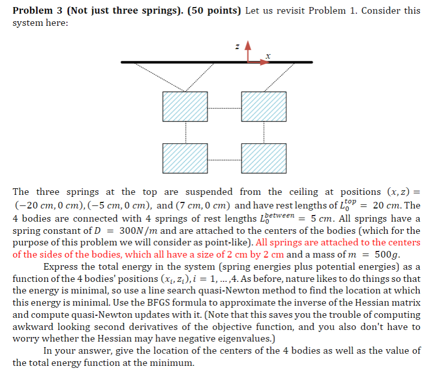 Solved Problem 3 (Lagrange Multiplier). ( 30 ﻿points) | Chegg.com