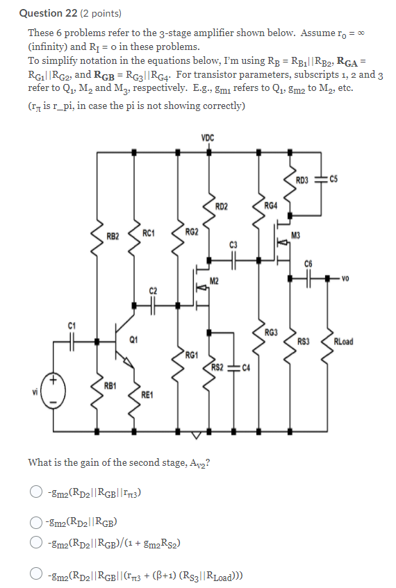 Solved Question 20 (2 points) These 6 problems refer to the | Chegg.com