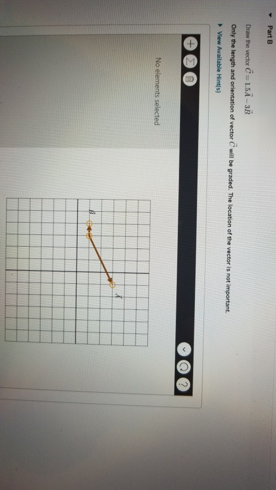 - Part A Draw the vector C=A+2B Only the length and | Chegg.com