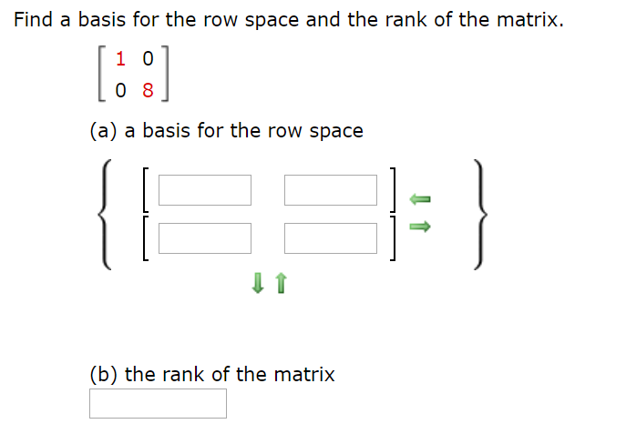 Solved Find a basis for the row space and the rank of the Chegg