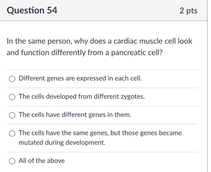 Solved Question 12 2 pts When observing a cell through the | Chegg.com