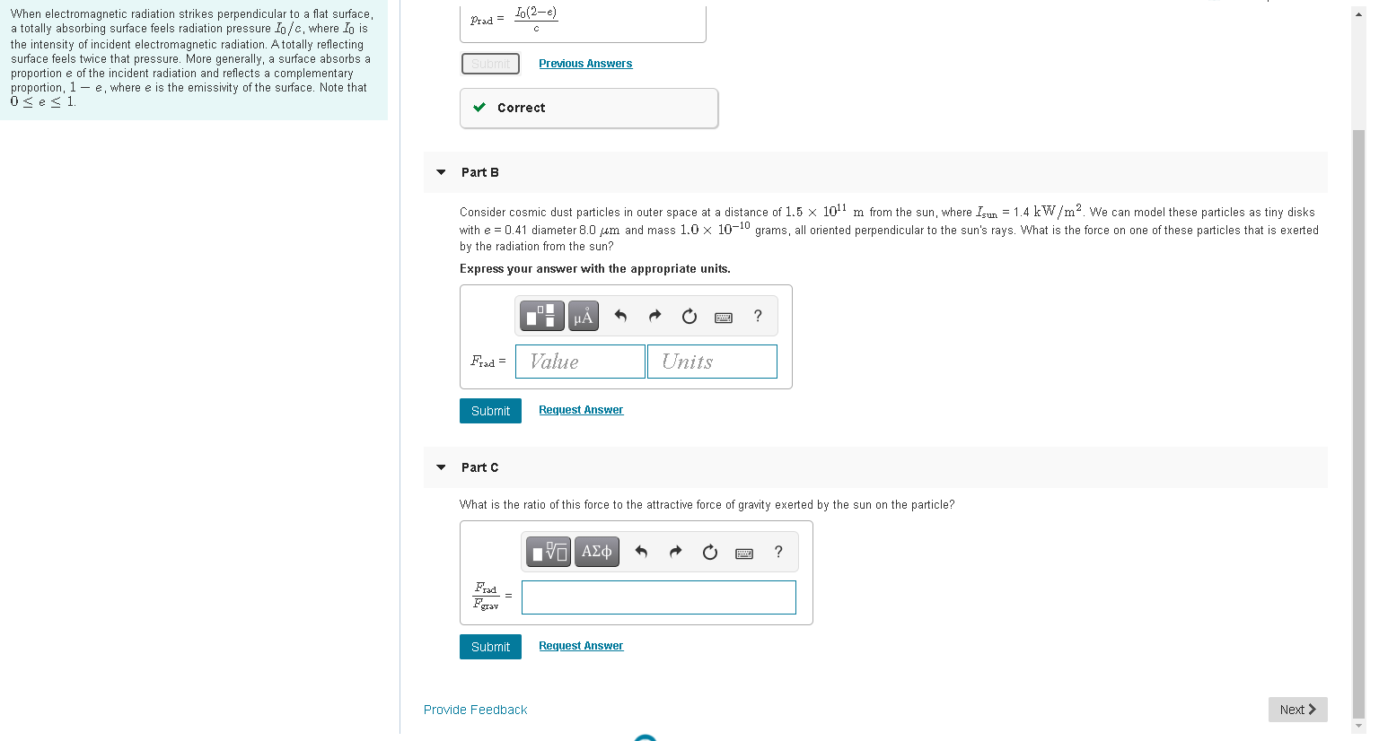 Solved Hello! I Just Need Part B And C Answered For This | Chegg.com ...