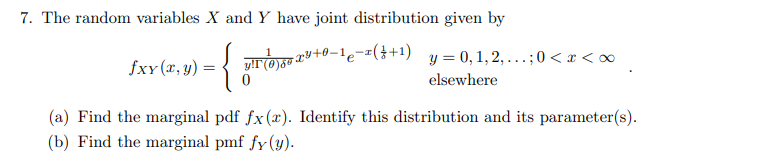 Solved I am guessing it turns out to be a bivariate gamma | Chegg.com