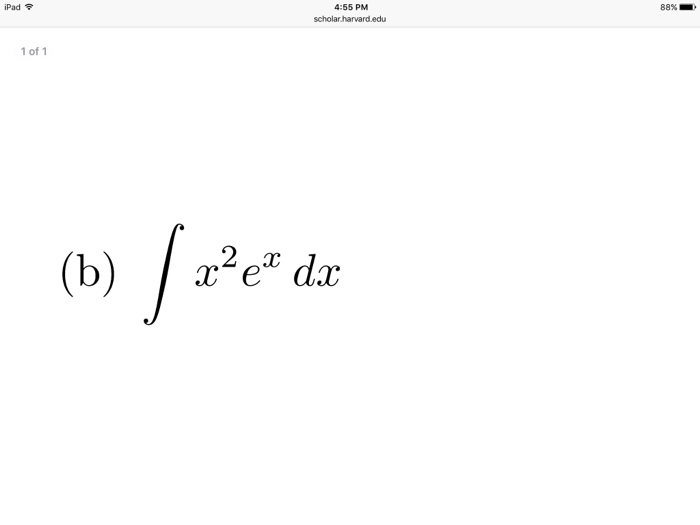 solved-integral-x-2-e-x-dx-chegg