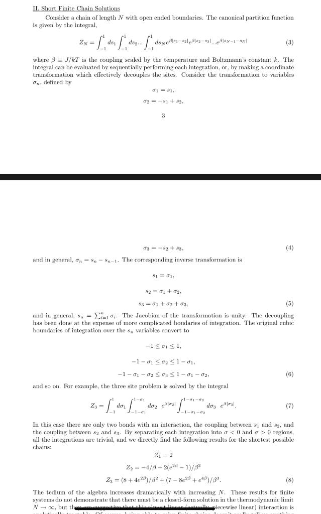 2. Consider a simple 1D model with scalar variables | Chegg.com