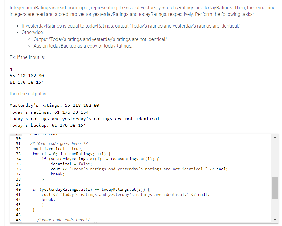 Solved Please see the code that I have already typed and the | Chegg.com image.
