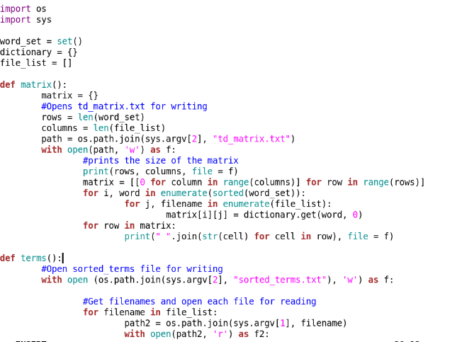 Solved I am programming in Python. I am trying to print a | Chegg.com