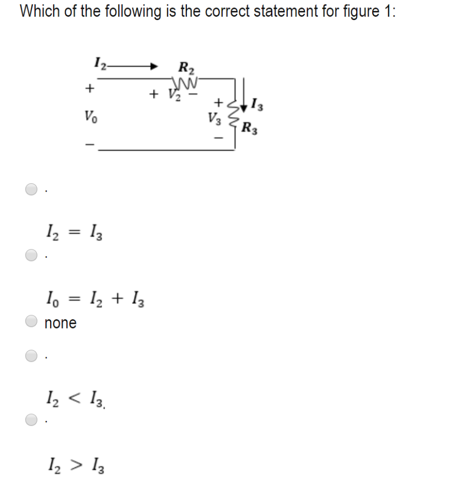 Solved WHich of the following is the correct statement for | Chegg.com