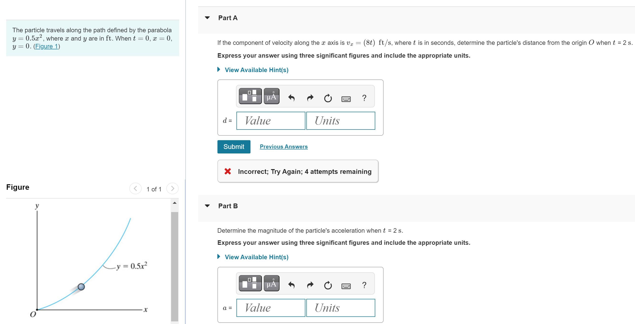Solved Help with Part A & Part B please. Will give thumbs up | Chegg.com