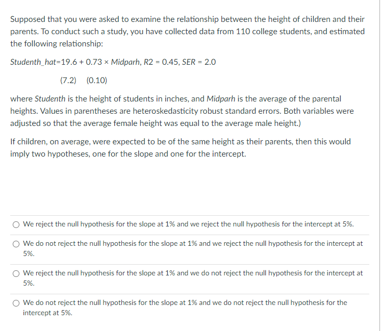 Solved Supposed that you were asked to examine the | Chegg.com