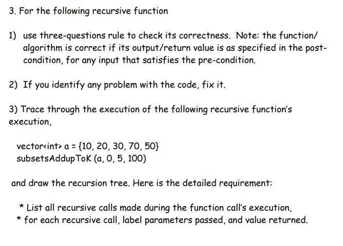 algorithm - Tree recursion - how to include conditions in depth