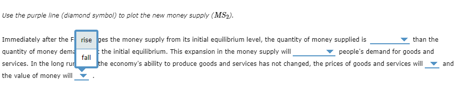 Solved 2. Money supply, money demand, and adjustment to | Chegg.com