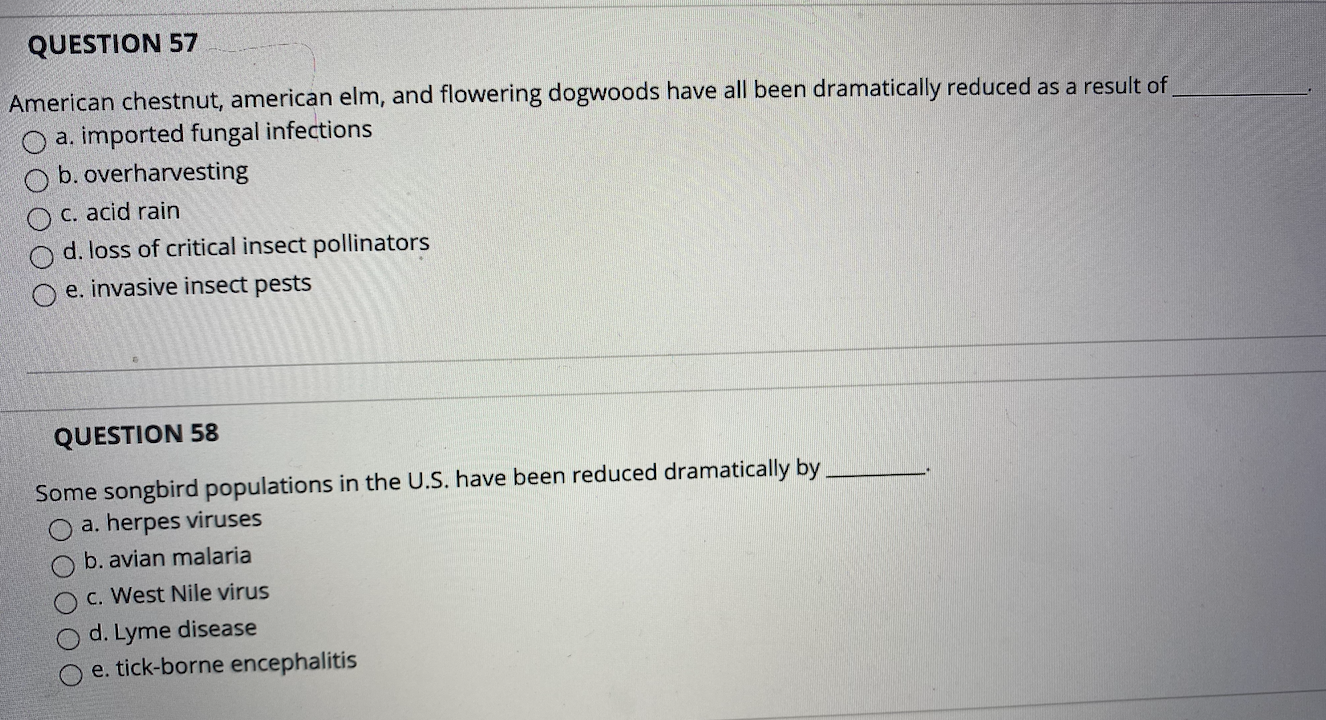 Solved Question 59 Which Of The Following Groups Is Most Chegg Com