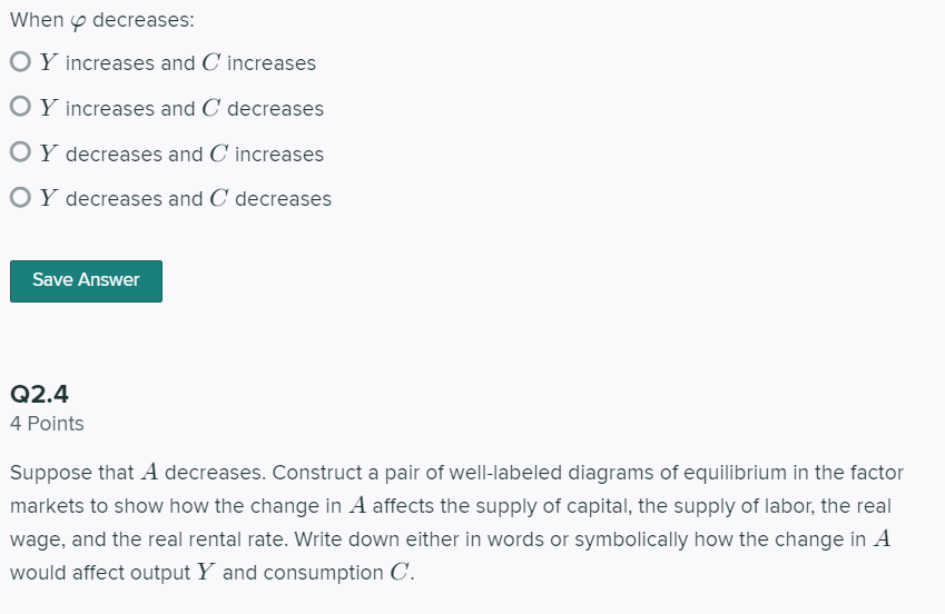 Solved Recall That Equilibrium In The Static Chegg Com