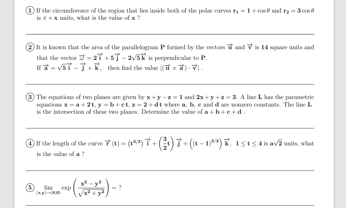 Solved If The Circumference Of The Region That Lies Insid Chegg Com