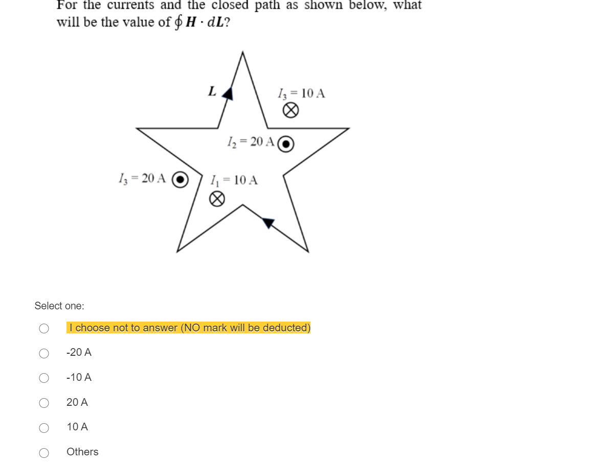 Solved For The Currents And The Closed Path As Shown Below, | Chegg.com