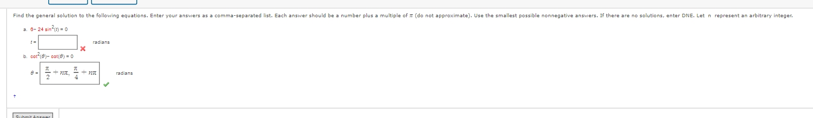 Solved Find the general solution to the following equations. | Chegg.com