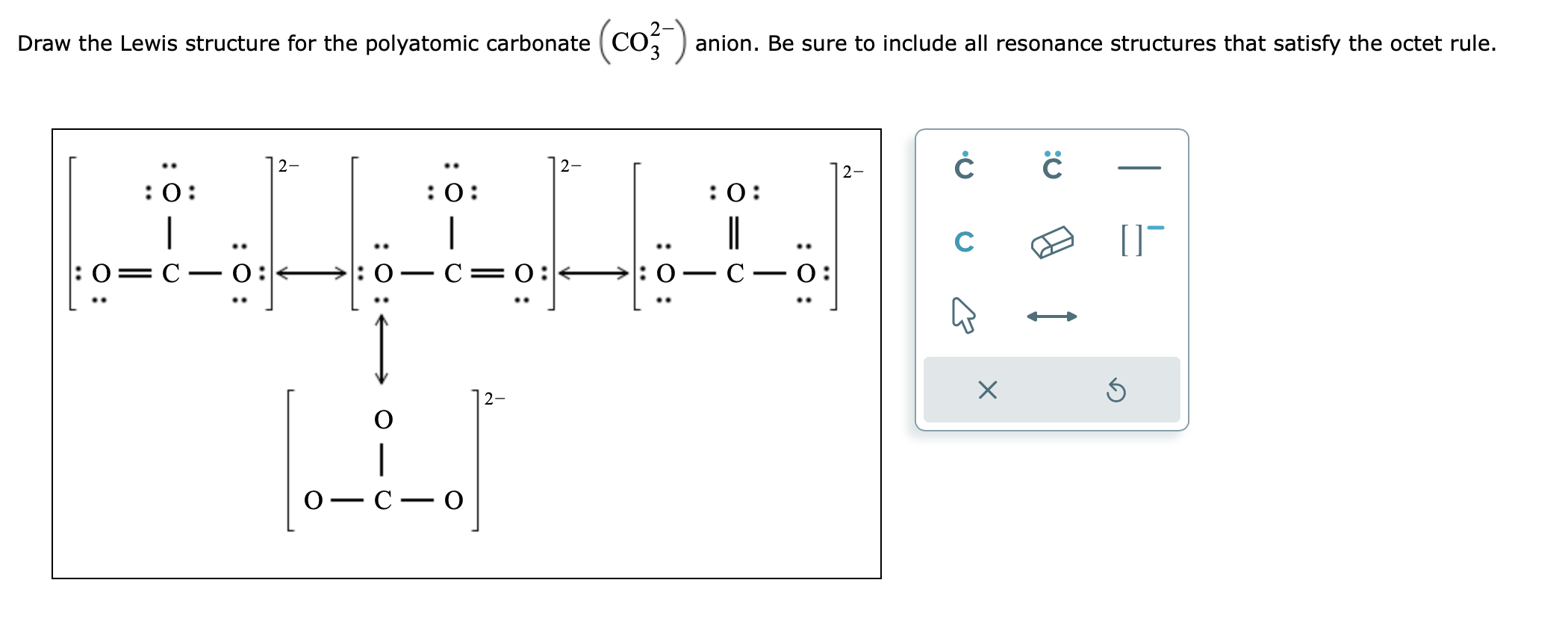 co2 lewis structure resonance