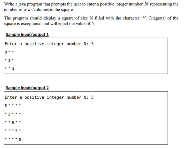 Solved Write a java program that prompts the user to enter a